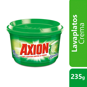Lavaplatos Axión Crema Limón 235gr