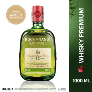 Whisky Buchanan´s 12años D´Luxe x1000ml