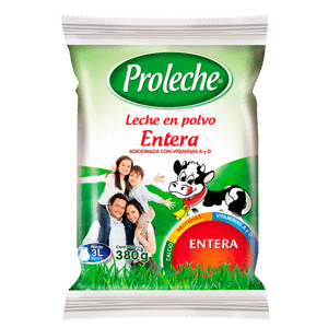 Leche Proleche Polvo x380gr