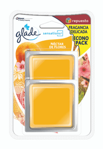 Ambientador Glade Sensations Nectar de Flores Repuesto x8gr
