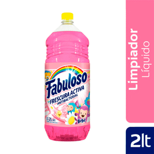 Limpiador Fabuloso Aroma de Bebé Antibacterial 2000ml