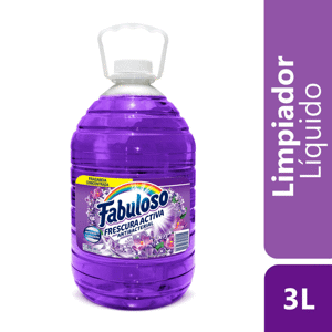 Limpiador Fabuloso Fresca Lavanda Antibacterial 3000ml