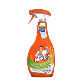 Mr Musculo Quitagrasa Líquido Limón Unidad x500ml