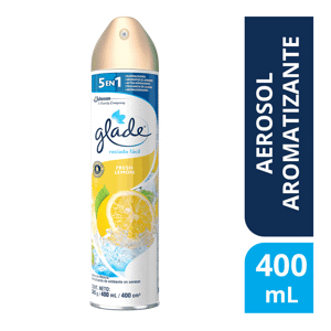Glade Ambientador Aerosol Fresh Lemon x400ml