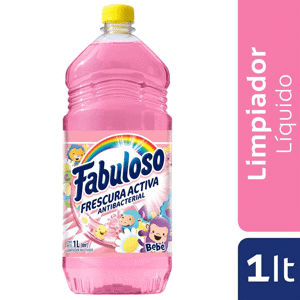 Limpiador Fabuloso Aroma de Bebé Antibacterial 1000ml