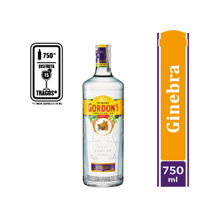 Ginebra Gordons London Dry Gin x750ml