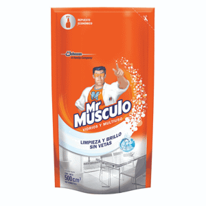 Mr Musculo Limpiavidrios Fresca Repuesto x500ml