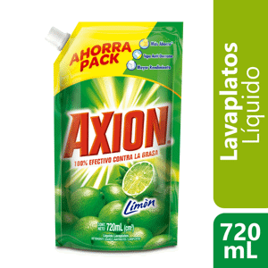 Lavaplatos Axion Liquido Doypack x720ml Ahorra PackLimón