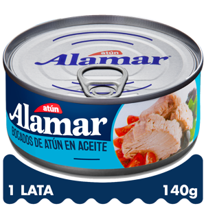 Atún Alamar Bocados Aceite x140gr