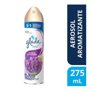 Glade Aromatizante Aerosol Campos De Lavanda  x275ml