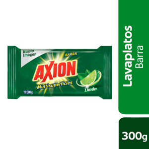 Lavaplatos Axión Barra Limón Nueva Formula 300gr
