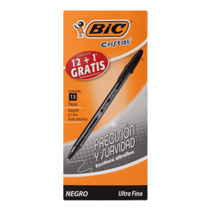 Boligrafo Bic Precision Y Suavidad x12 Boligrafos