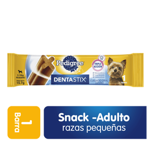 Cuidado Oral Pedigree Dentastix Razas Pequeñas x15.7gr