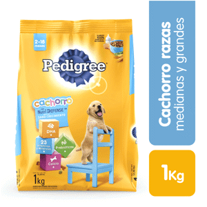 Concentrado Pedigree Cachorro x1kg Cachorro
