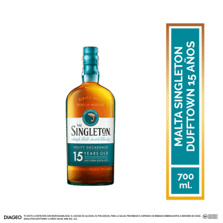 Malta Singleton Dufftown 15 Años 700 ML