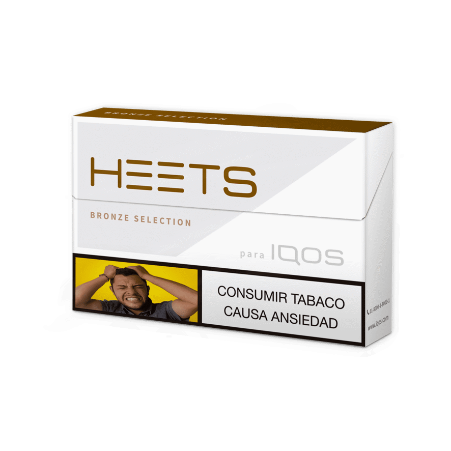 Cigarrillo Heets Bronze Box x20cig