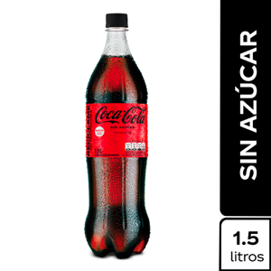 Gaseosa Coca-Cola Sin Azucar Pet x1500ml