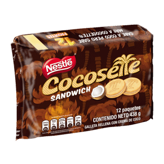Galletas Cocosette Sandwich x12Un x36.5gr