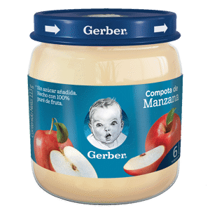 Compota Gerber Manzana x113gr