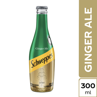 Schweppes Ginger Vidrio x300ml