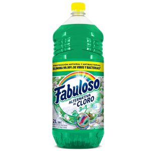 Limpiador Fabuloso Alternativa Cloro Fresco Amanecer 2000ml
