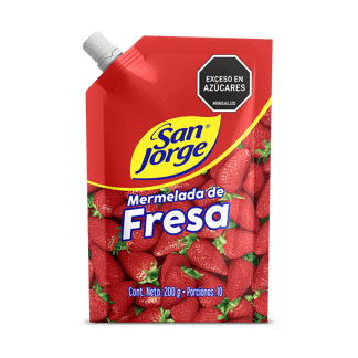 Mermelada San Jorge Fresa Doy Pack x200gr