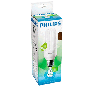 Bombillo Ahorrador EcoHome Stick 18W Luz Blanca