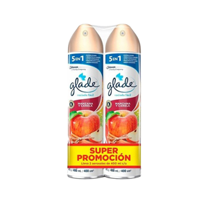 Glade Ambientador Aerosol 2 Unidades x400ml
