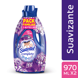 Suavizante Suavitel Lavanda 2Un x970ml