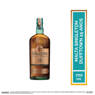Malta Singleton Dtown 25 Años 700 ML