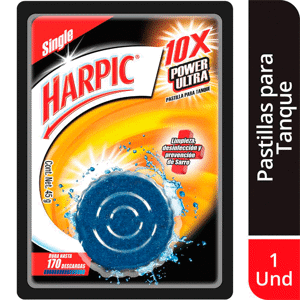 Desinfectante Harpic Para Inodoros Pastillas Azules