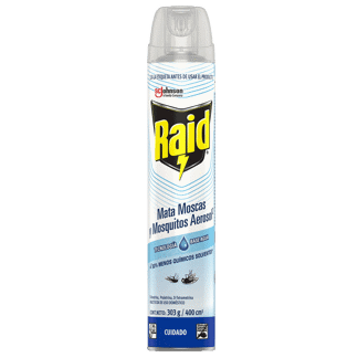 Insecticida Raid Aerosol Protección Eficaz x400ml
