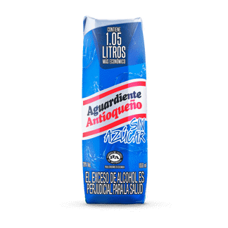 Aguardiente Antioqueño Sin Azucar x1050ml