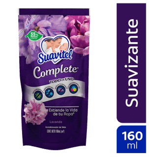 Suavizante Suavitel Complete Lavanda x160ml