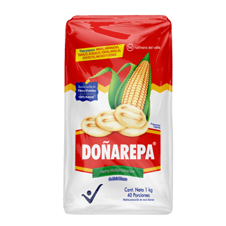 Harina Maiz Blanca Doñarepa x1000gr