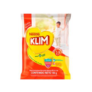 Leche Klim 1+ Prebio 1 Dha x180gr