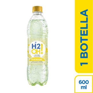 Agua Saborizada H2OH! Maracuyá Pet x600ml
