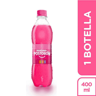 Gaseosa Manzana Postobon Pet x400ml