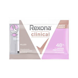 Desodorante Rexona Clinical Classic Mujer Sachet x20Un x8.5gr