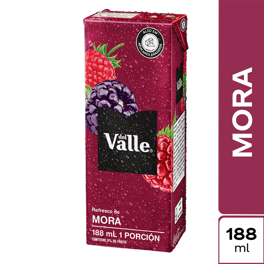 Jugo Frutal Del Valle Mora x188ml