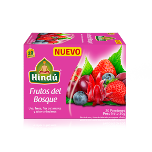Infusion Frutal Frutos del Bosque x20