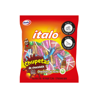 Chupetas De Chocolate Italo x50Un x7gr