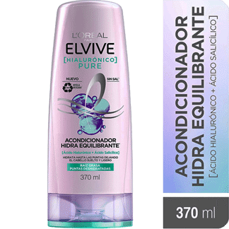 Acondicionador Elvive Hialuronico Pure x370ml