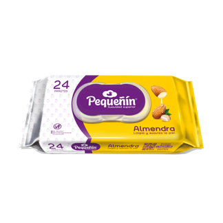 Pañitos Humedos Pequeñin Almendra x24 Pañitos