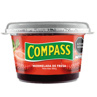 Compass Mermelada Fresa. Pote 350gr.