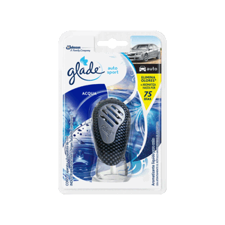Glade Ambientador Auto Sport Fu Gris Acqua 7ml.