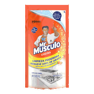 Mr. Músculo Antigrasa Cocina Naranja. Doypack 500ml.