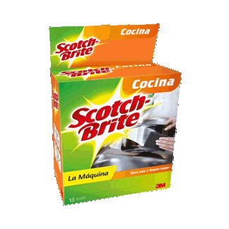 Scotch Brite Esponja La Máquina. Display x 13 unidades.