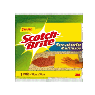 Scotch Brite Paño Secatodo x 1 unidad.