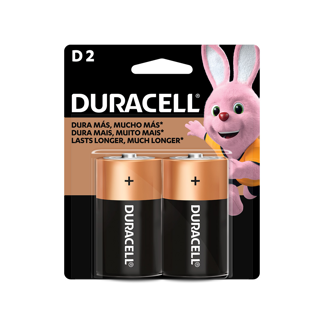 Duracell CB Pila D. Tarjeta 02 unidades.